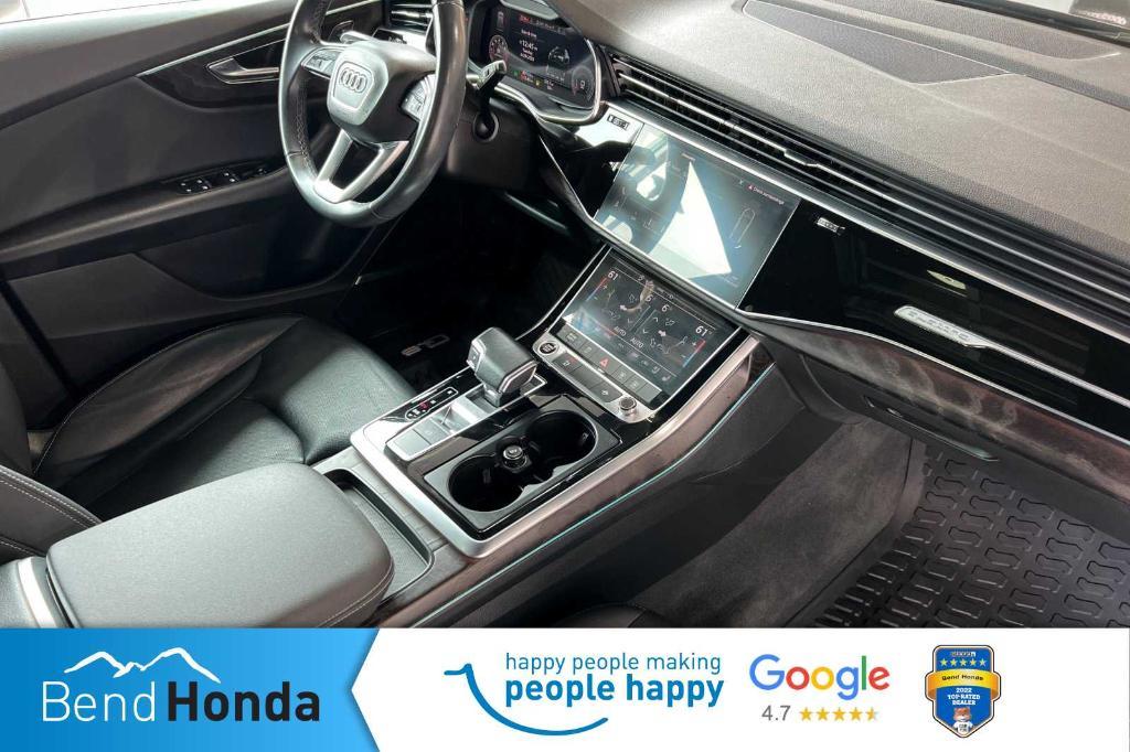 used 2021 Audi Q8 car, priced at $34,996