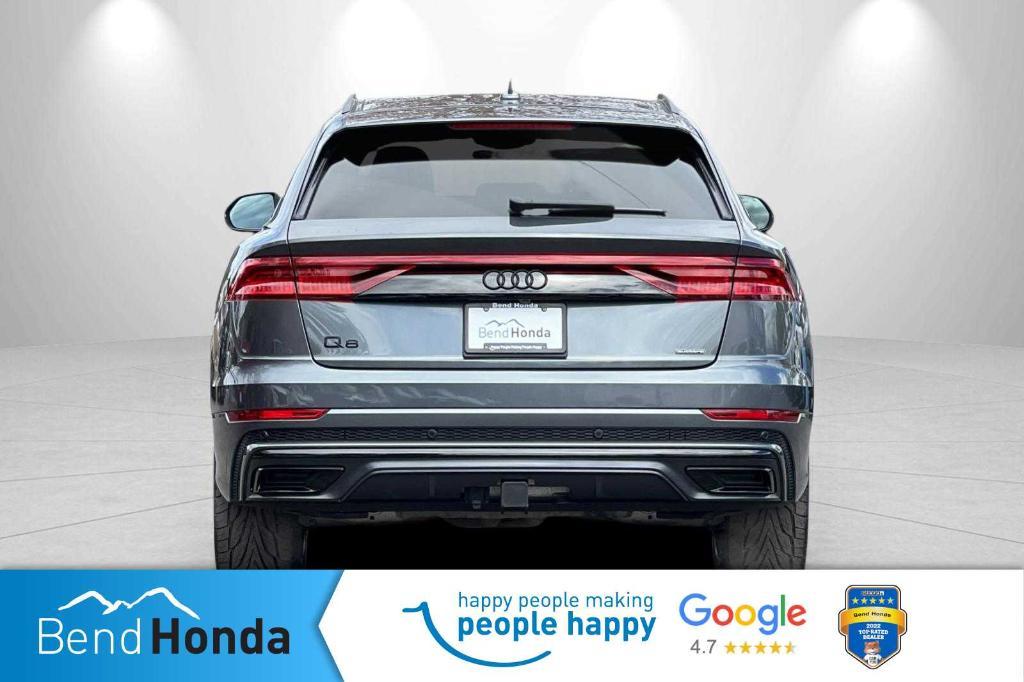 used 2021 Audi Q8 car, priced at $34,996