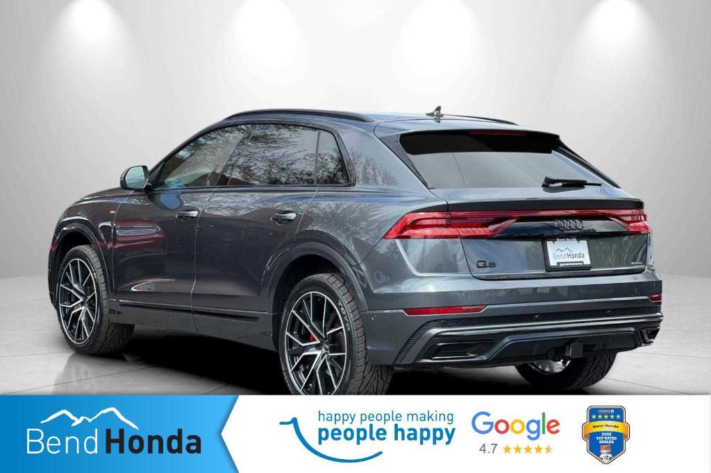 used 2021 Audi Q8 car, priced at $34,996