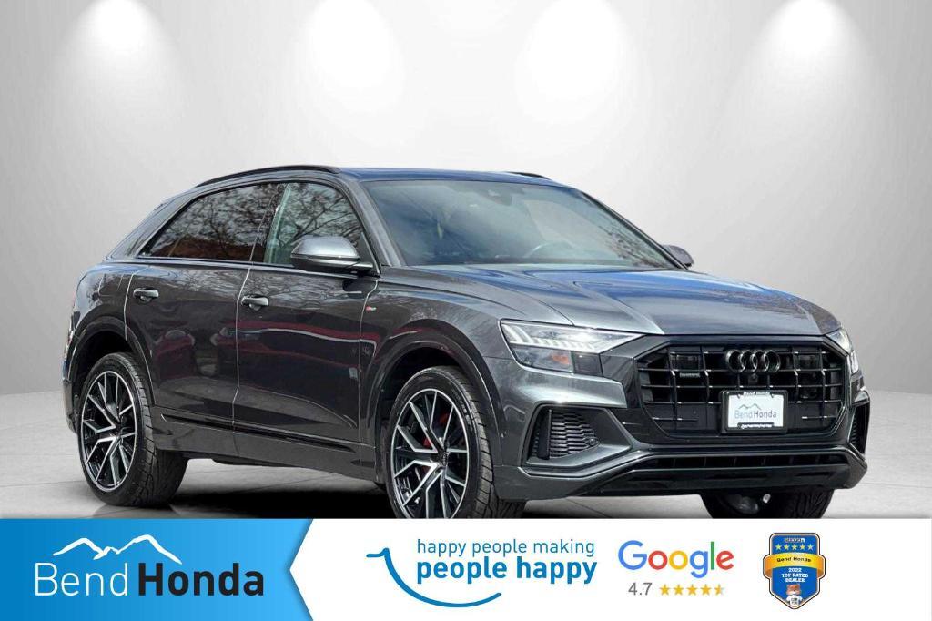 used 2021 Audi Q8 car, priced at $34,996