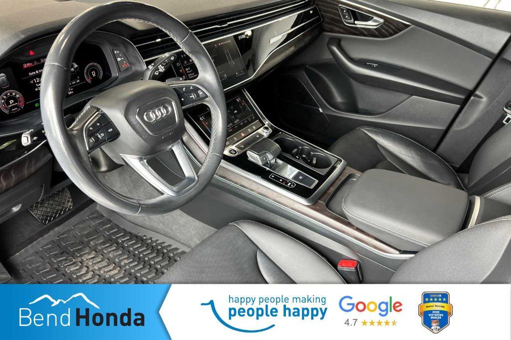 used 2021 Audi Q8 car, priced at $34,996