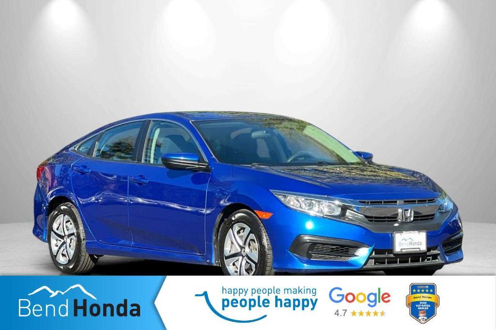 used 2018 Honda Civic car, priced at $18,496