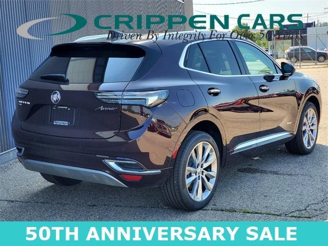 new 2023 Buick Envision car, priced at $44,874
