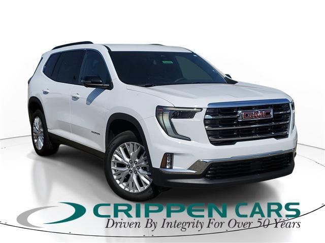 new 2025 GMC Acadia car, priced at $45,689