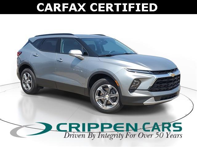 used 2024 Chevrolet Blazer car, priced at $24,471