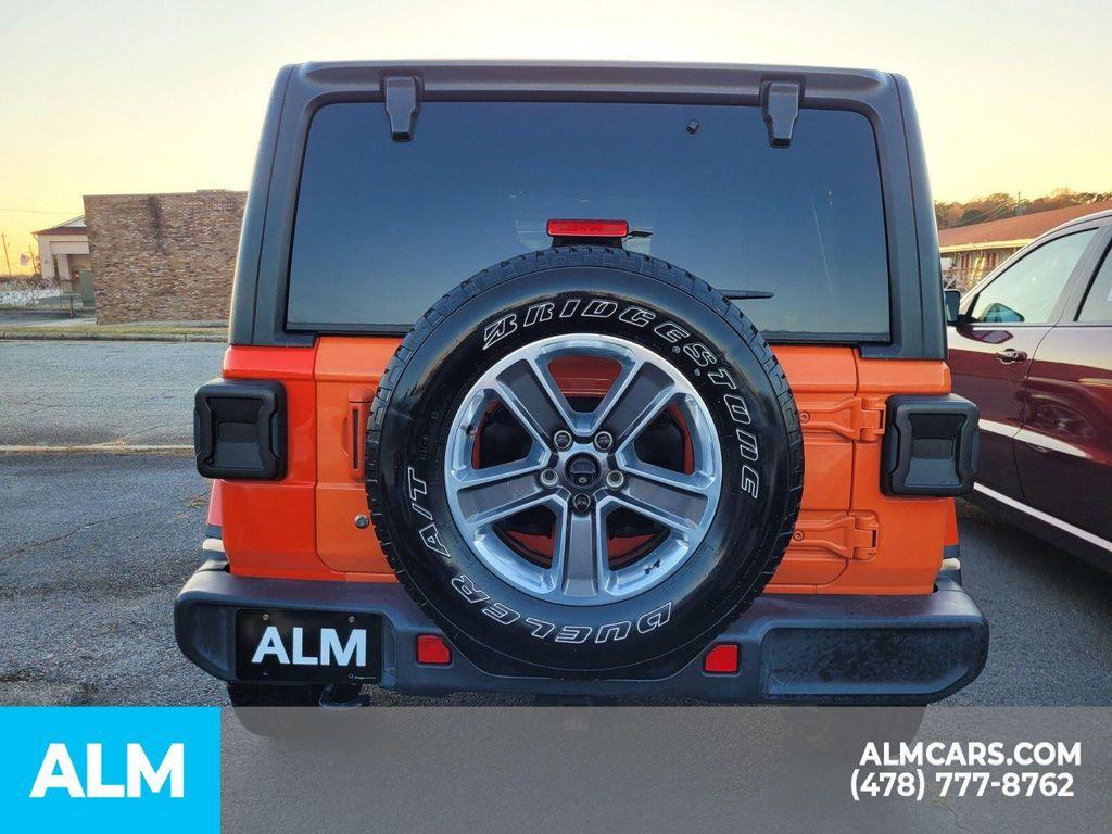 used 2018 Jeep Wrangler Unlimited car, priced at $23,920