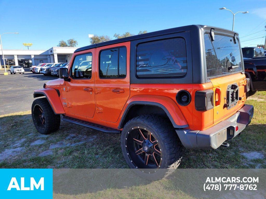 used 2018 Jeep Wrangler Unlimited car, priced at $26,920