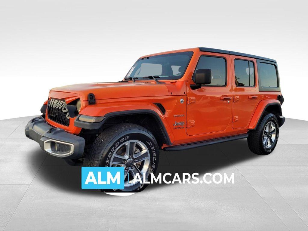 used 2018 Jeep Wrangler Unlimited car, priced at $23,920