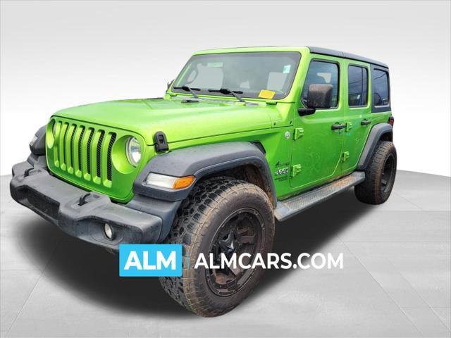 used 2018 Jeep Wrangler Unlimited car, priced at $17,970