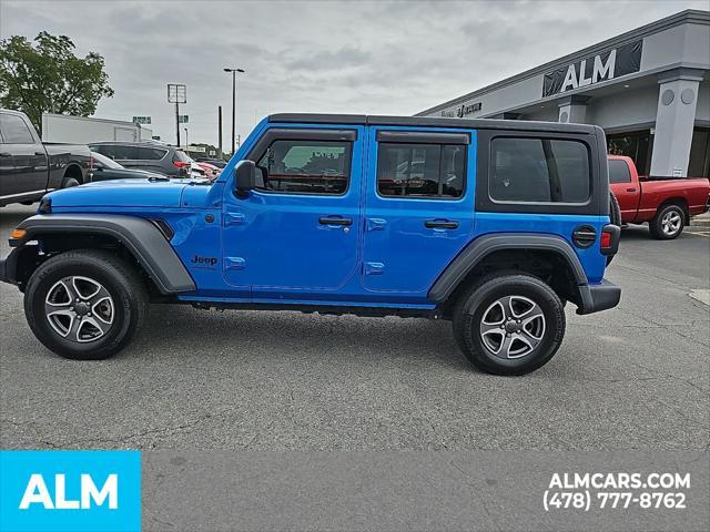 used 2022 Jeep Wrangler Unlimited car, priced at $30,960