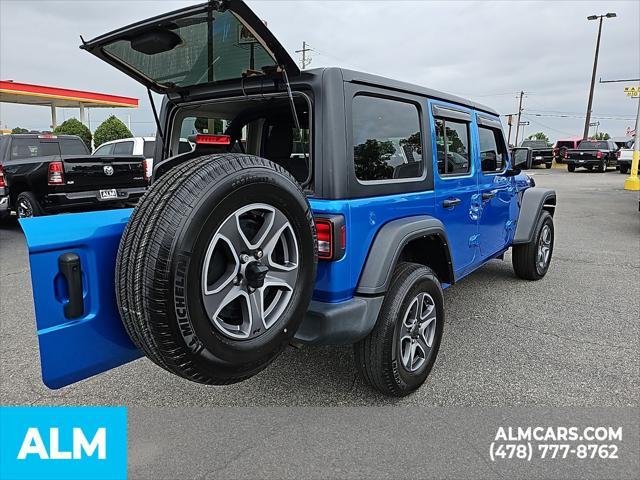 used 2022 Jeep Wrangler Unlimited car, priced at $30,960