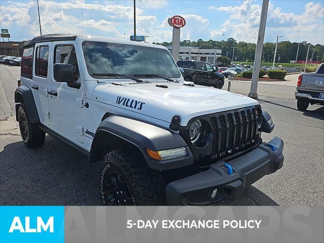 used 2023 Jeep Wrangler 4xe car, priced at $33,920