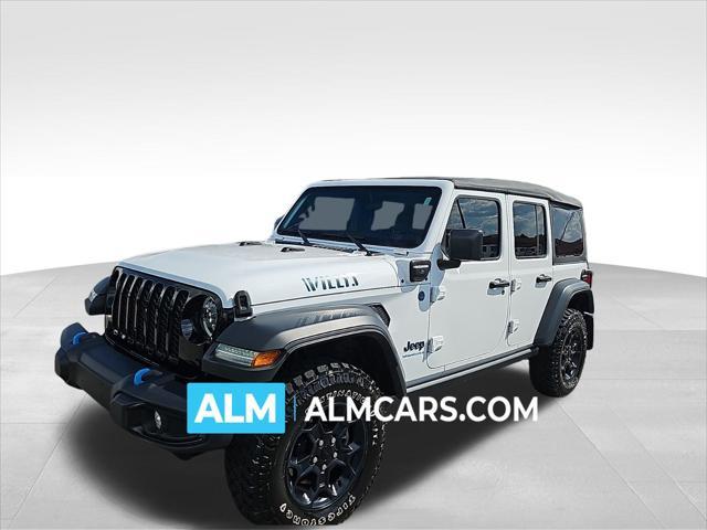 used 2023 Jeep Wrangler 4xe car, priced at $33,920