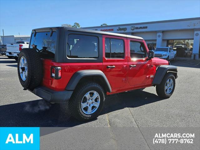 used 2021 Jeep Wrangler Unlimited car, priced at $21,920