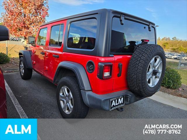 used 2021 Jeep Wrangler Unlimited car, priced at $22,420