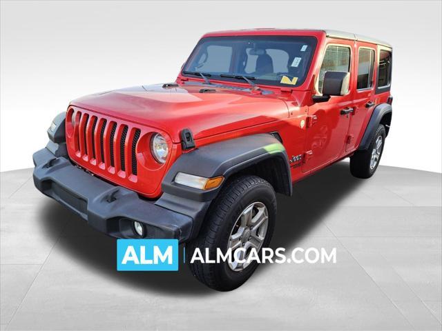 used 2021 Jeep Wrangler Unlimited car, priced at $22,420