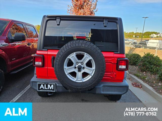 used 2021 Jeep Wrangler Unlimited car, priced at $22,420