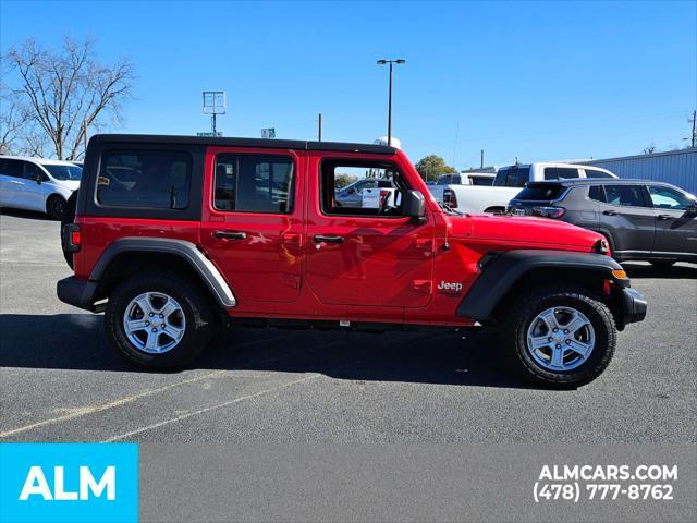 used 2021 Jeep Wrangler Unlimited car, priced at $21,920