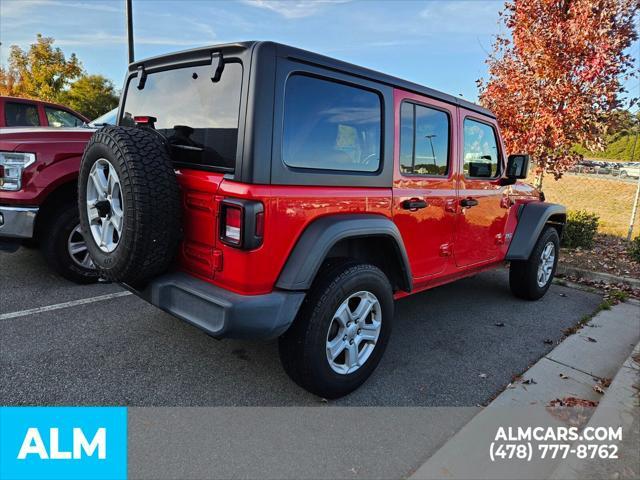 used 2021 Jeep Wrangler Unlimited car, priced at $22,420