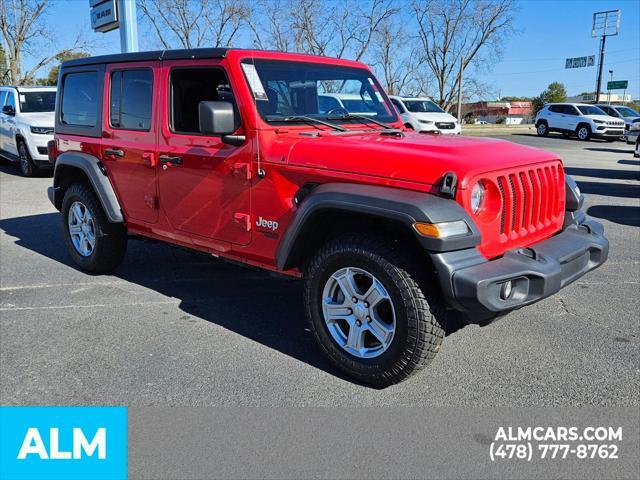 used 2021 Jeep Wrangler Unlimited car, priced at $21,920