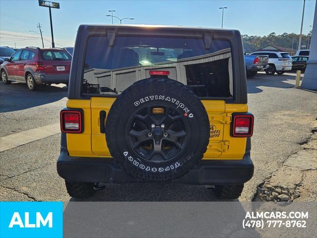 used 2021 Jeep Wrangler car, priced at $27,460