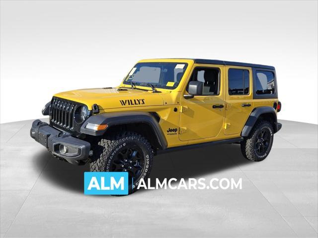 used 2021 Jeep Wrangler car, priced at $27,460