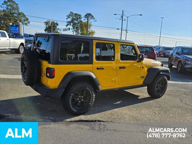 used 2021 Jeep Wrangler car, priced at $27,460