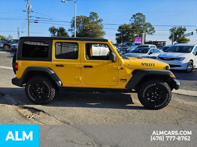 used 2021 Jeep Wrangler car, priced at $27,460