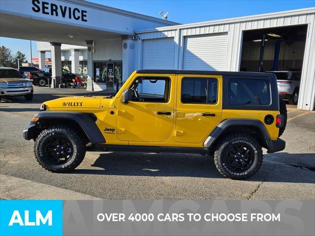 used 2021 Jeep Wrangler car, priced at $27,460