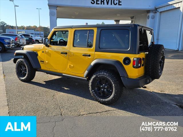 used 2021 Jeep Wrangler car, priced at $27,460