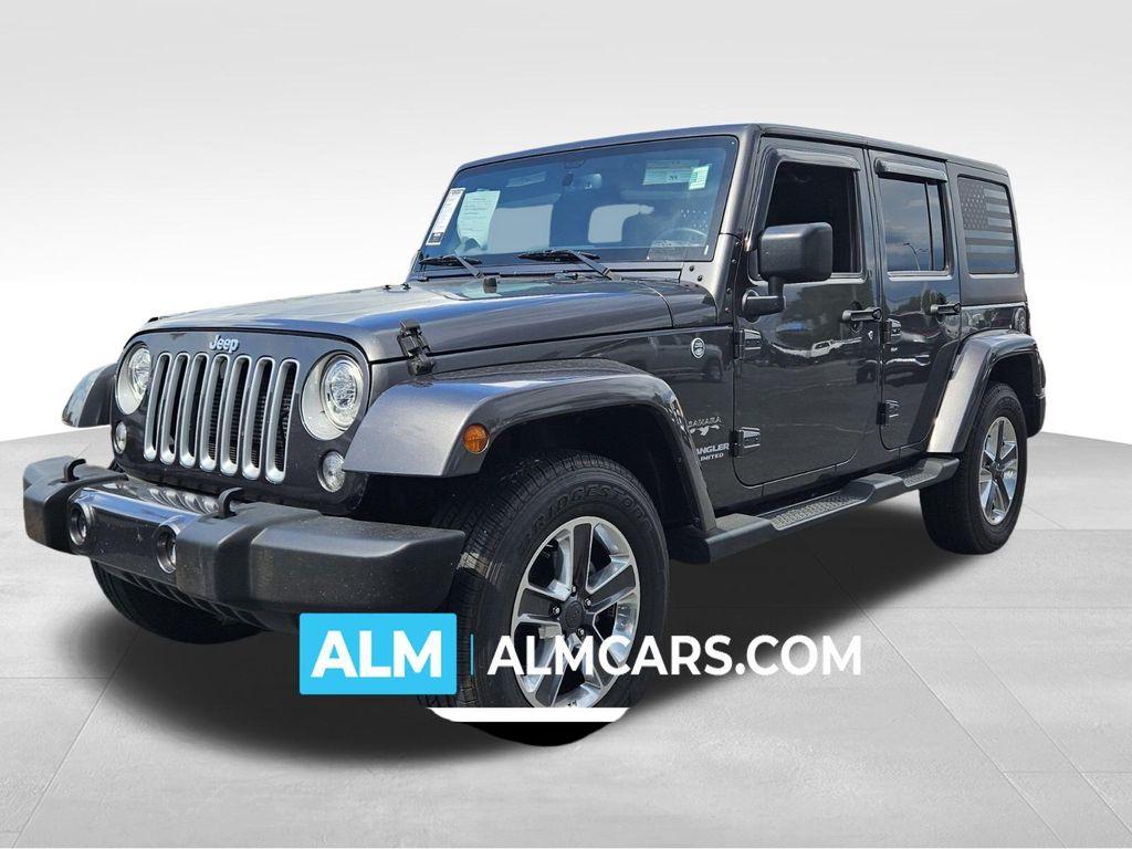 used 2017 Jeep Wrangler Unlimited car, priced at $20,720