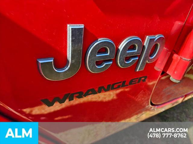 used 2023 Jeep Wrangler car, priced at $35,470