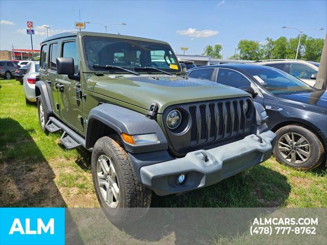 used 2021 Jeep Wrangler Unlimited car, priced at $25,720
