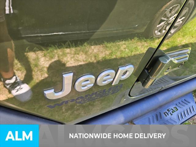 used 2021 Jeep Wrangler Unlimited car, priced at $25,720