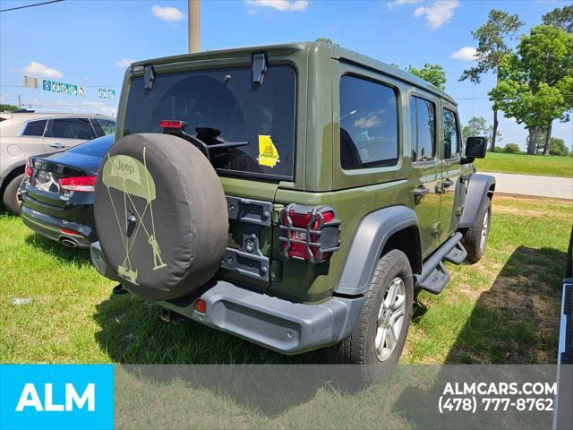 used 2021 Jeep Wrangler Unlimited car, priced at $25,720
