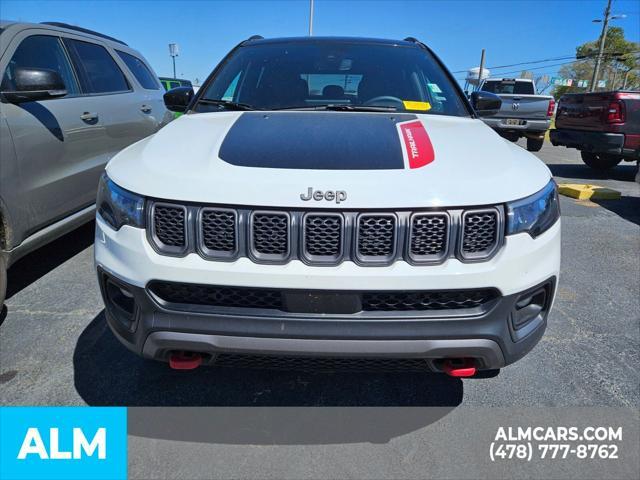 used 2024 Jeep Compass car, priced at $27,420