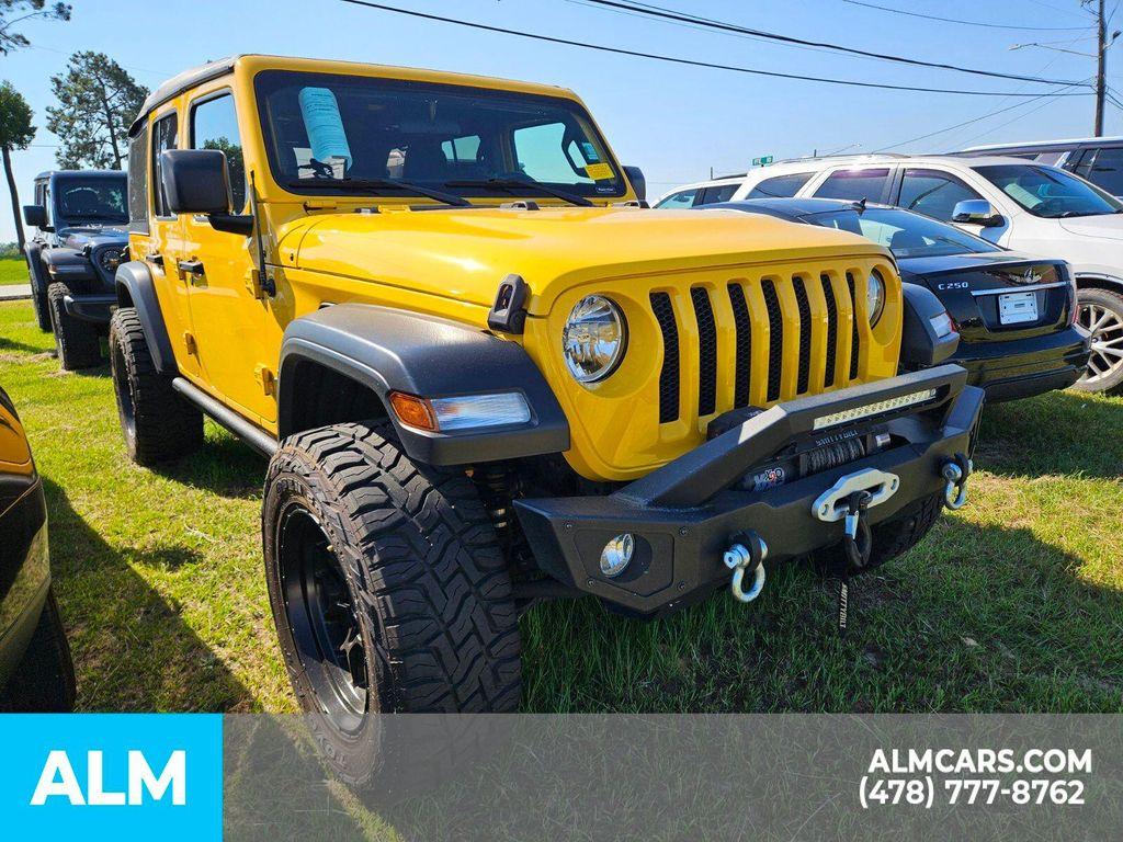 used 2020 Jeep Wrangler Unlimited car, priced at $28,920