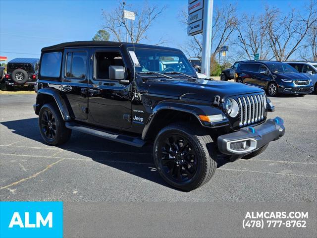 used 2023 Jeep Wrangler 4xe car, priced at $33,960