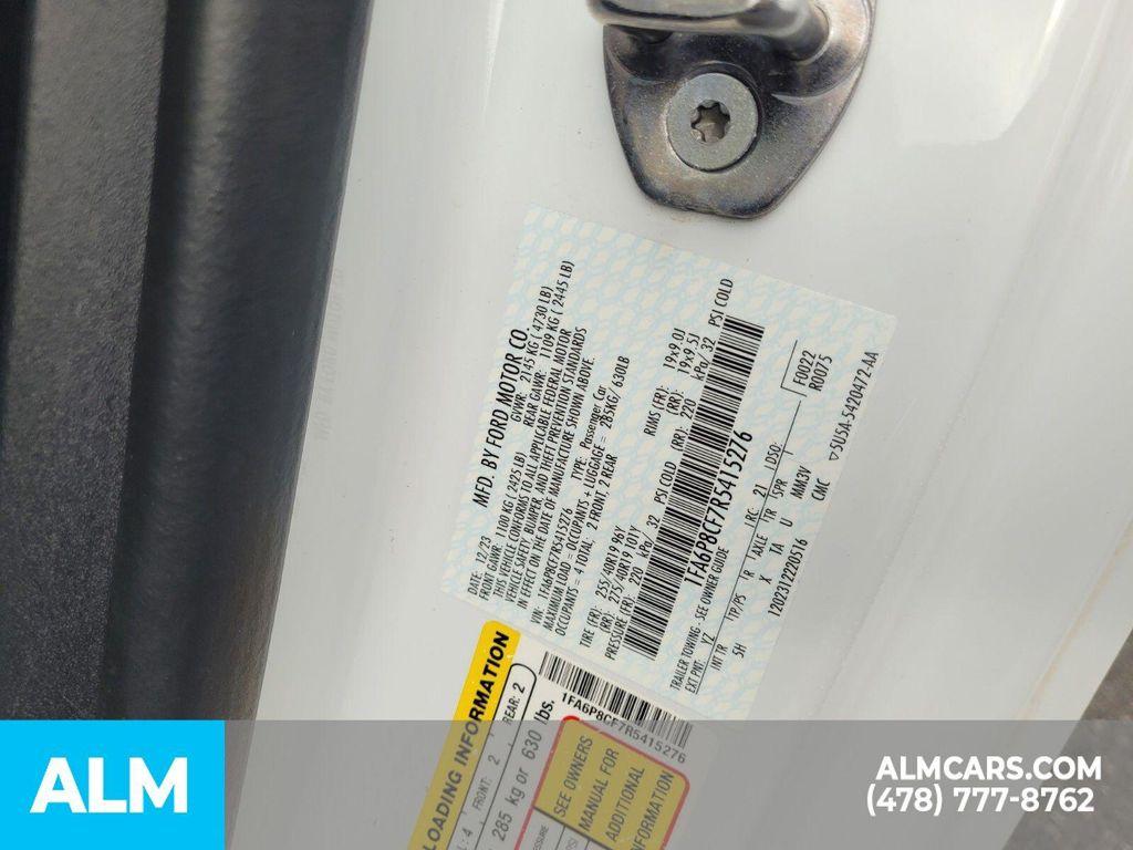 used 2024 Ford Mustang car, priced at $43,920