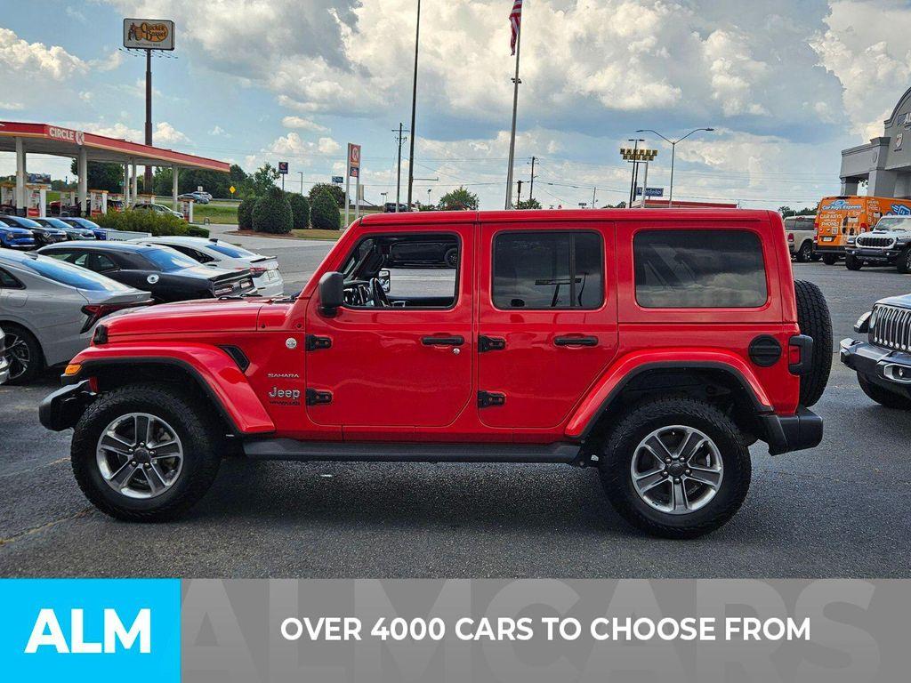 used 2021 Jeep Wrangler Unlimited car, priced at $28,770