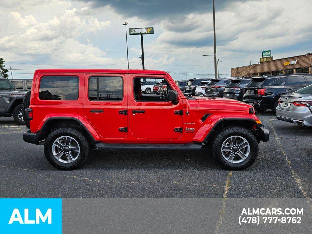 used 2021 Jeep Wrangler Unlimited car, priced at $28,770