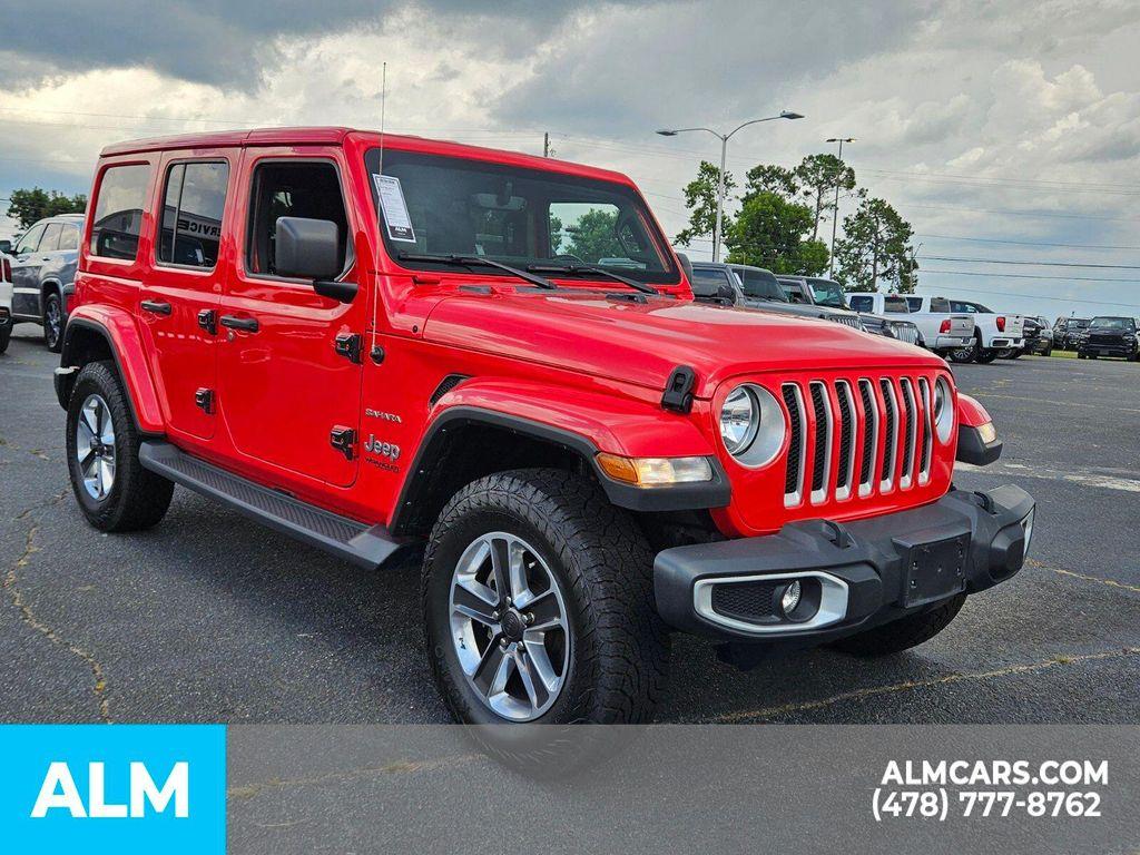 used 2021 Jeep Wrangler Unlimited car, priced at $28,770