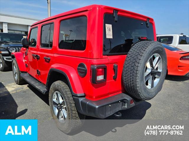used 2021 Jeep Wrangler Unlimited car, priced at $33,470