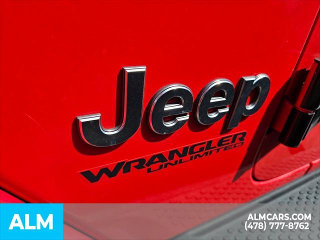 used 2021 Jeep Wrangler Unlimited car, priced at $33,470