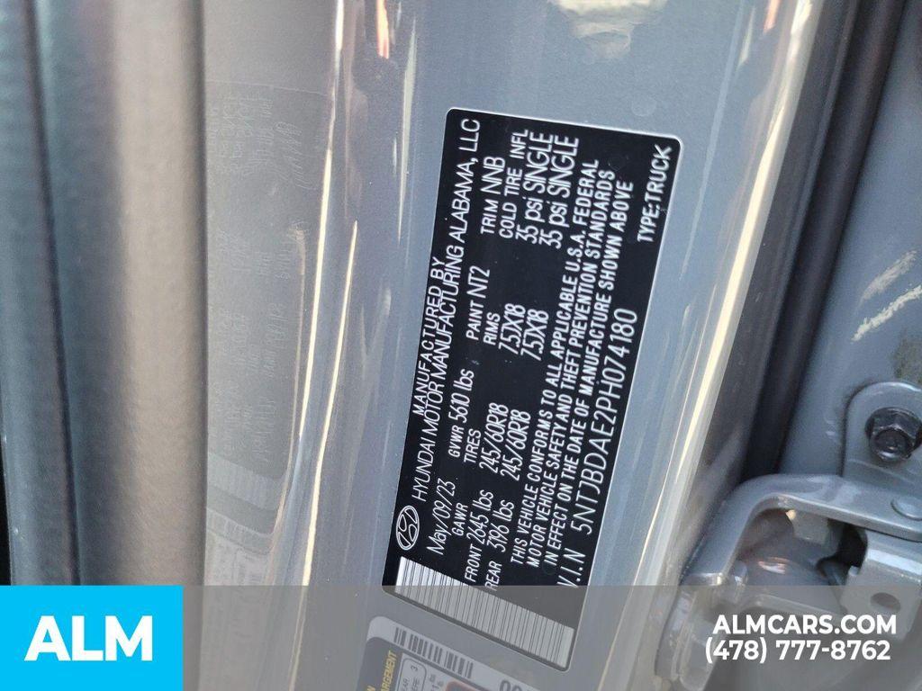 used 2023 Hyundai SANTA CRUZ car, priced at $22,920