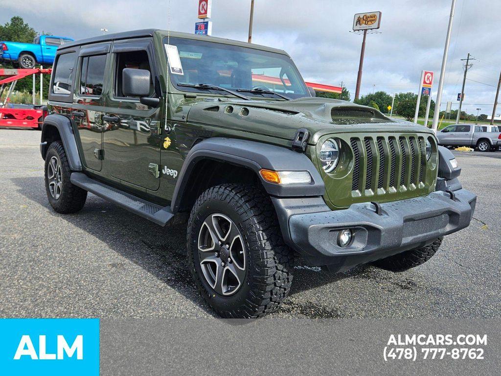 used 2020 Jeep Wrangler Unlimited car, priced at $28,220
