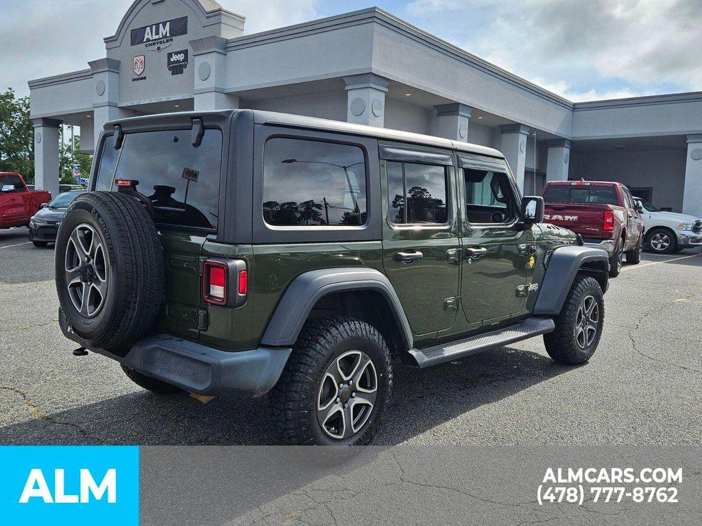 used 2020 Jeep Wrangler Unlimited car, priced at $28,220