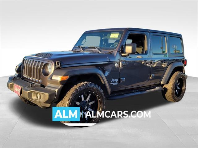 used 2020 Jeep Wrangler Unlimited car, priced at $21,920