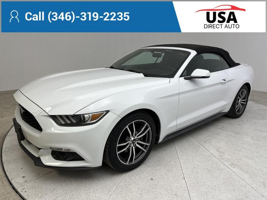 used 2015 Ford Mustang car, priced at $15,291