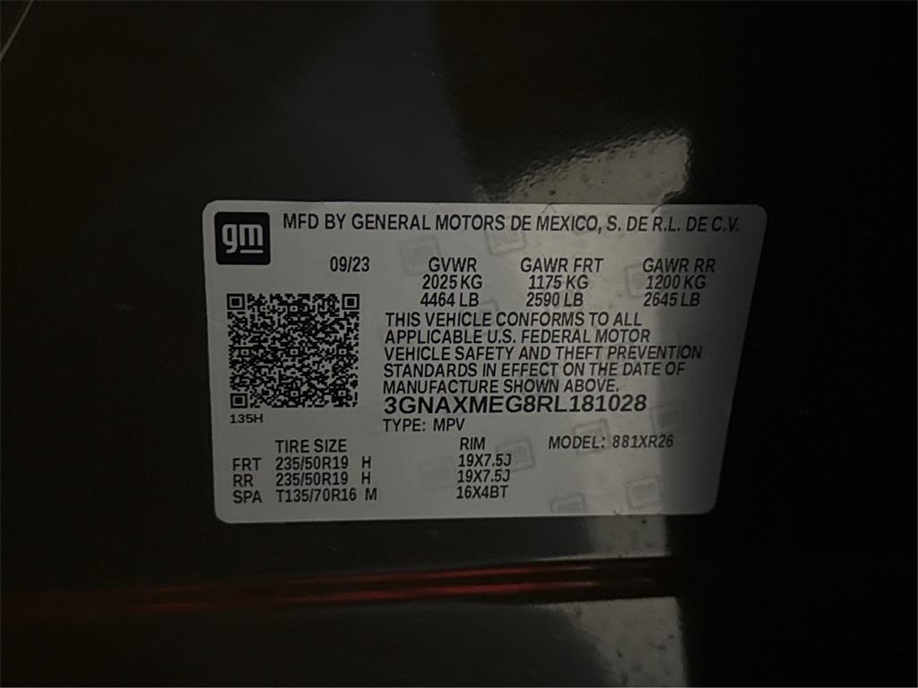 used 2024 Chevrolet Equinox car, priced at $22,891